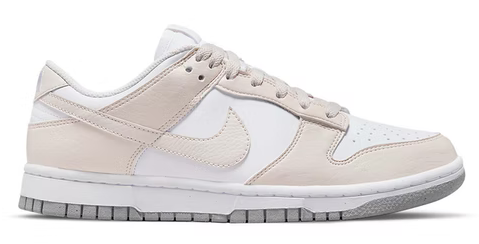 NIKE DUNK LOW NEXT NATURE WHITE LIGHT OREWOOD BROWN (W) – DRIP DROPS