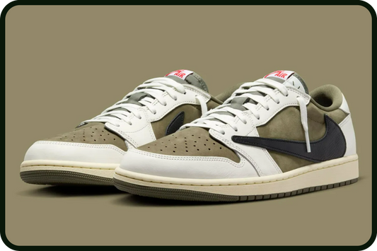 Travis Scott Air Jordan 1 Low “Medium Olive” Review!