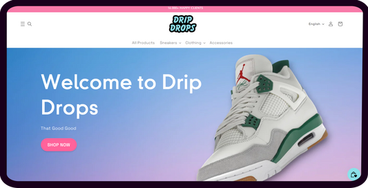 Introducing Our New Website: The Ultimate Sneaker Shopping Experience!