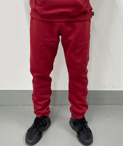 WINS & LOSSES BAR LOGO JOGGERS MAROON