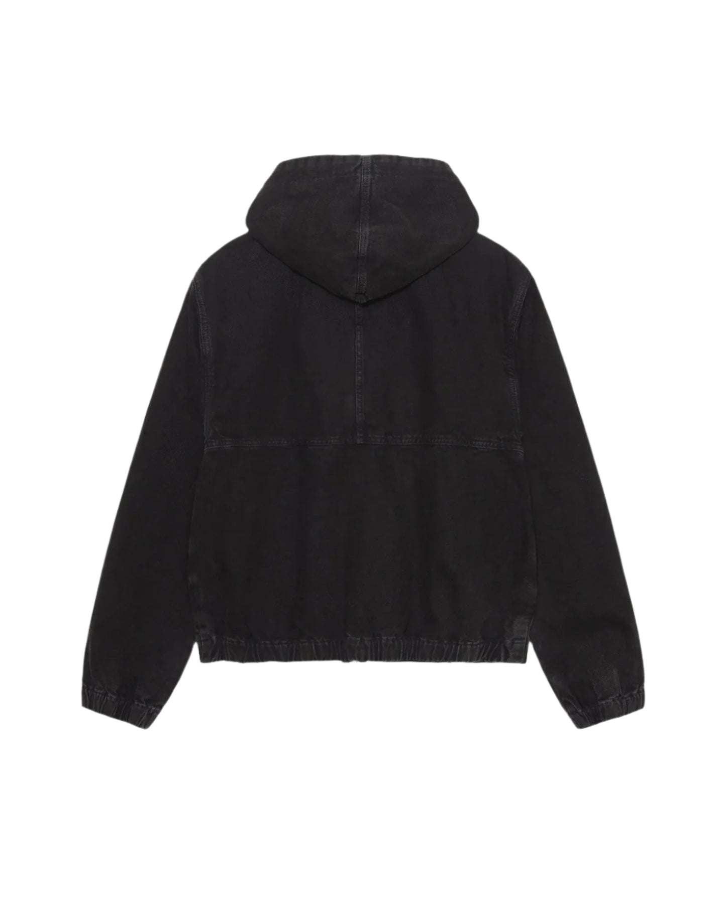 STUSSY WORK JACKET INSULATED CANVAS BLACK