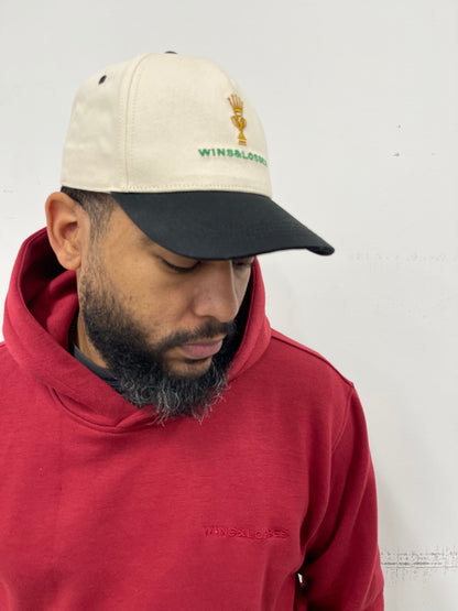 WINS & LOSSES BAR LOGO HOODIE MAROON