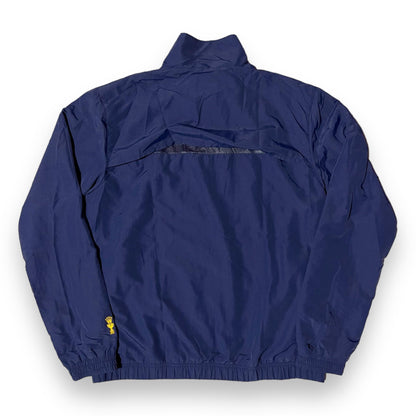 WINS & LOSSES BAR LOGO NYLON TRACK JACKET NAVY