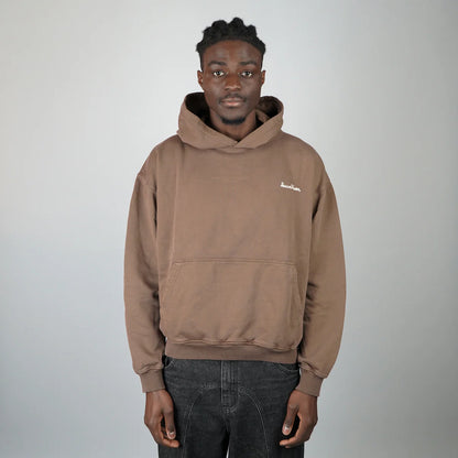 THE BUCHAN HOODIE BROWN