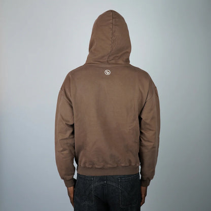 THE BUCHAN HOODIE BROWN