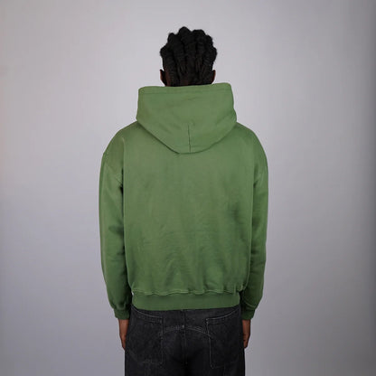 THE BUCHAN HOODIE GREEN