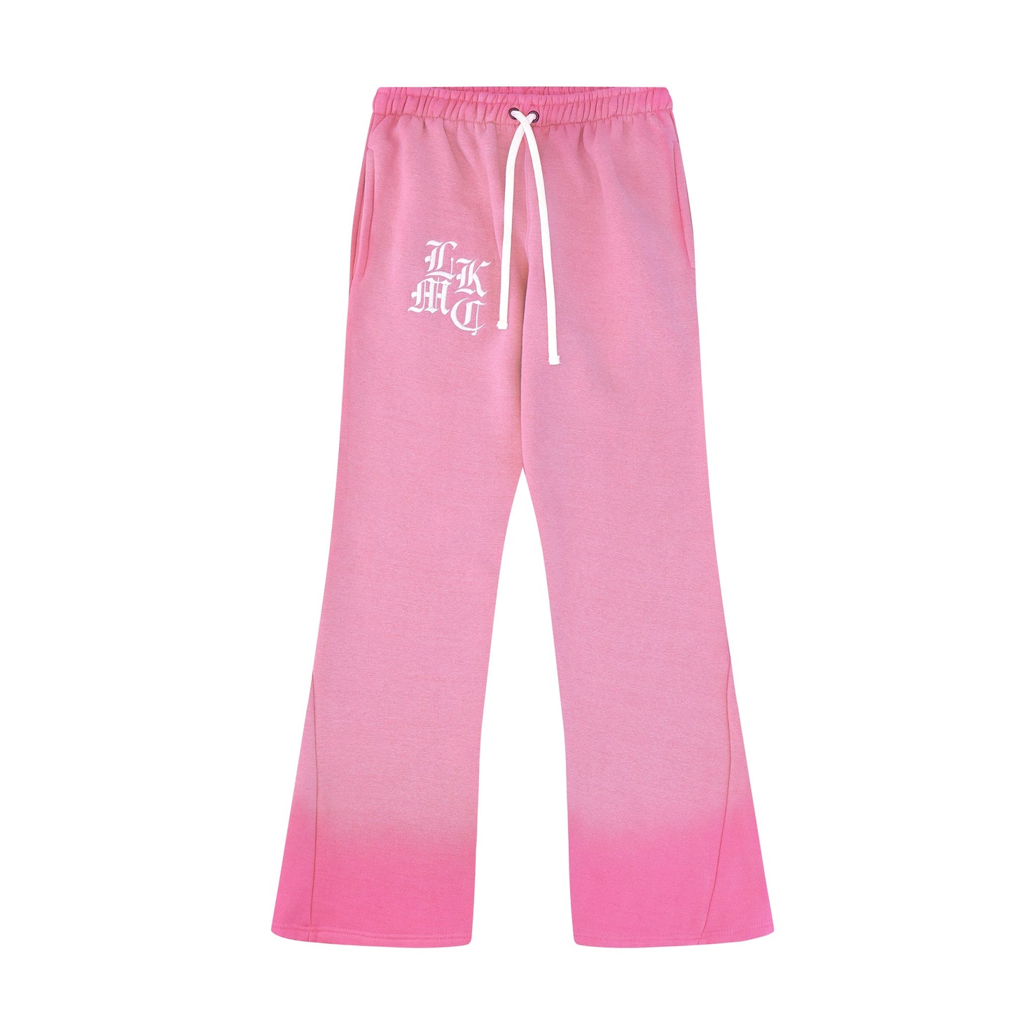 LUKAMACHAIN FLARED JOGGERS PINK