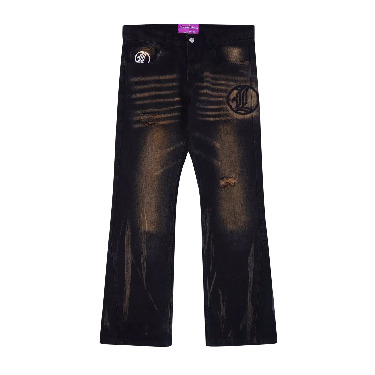 LUKAMACHAIN FLARE JEANS SERIES COPPER