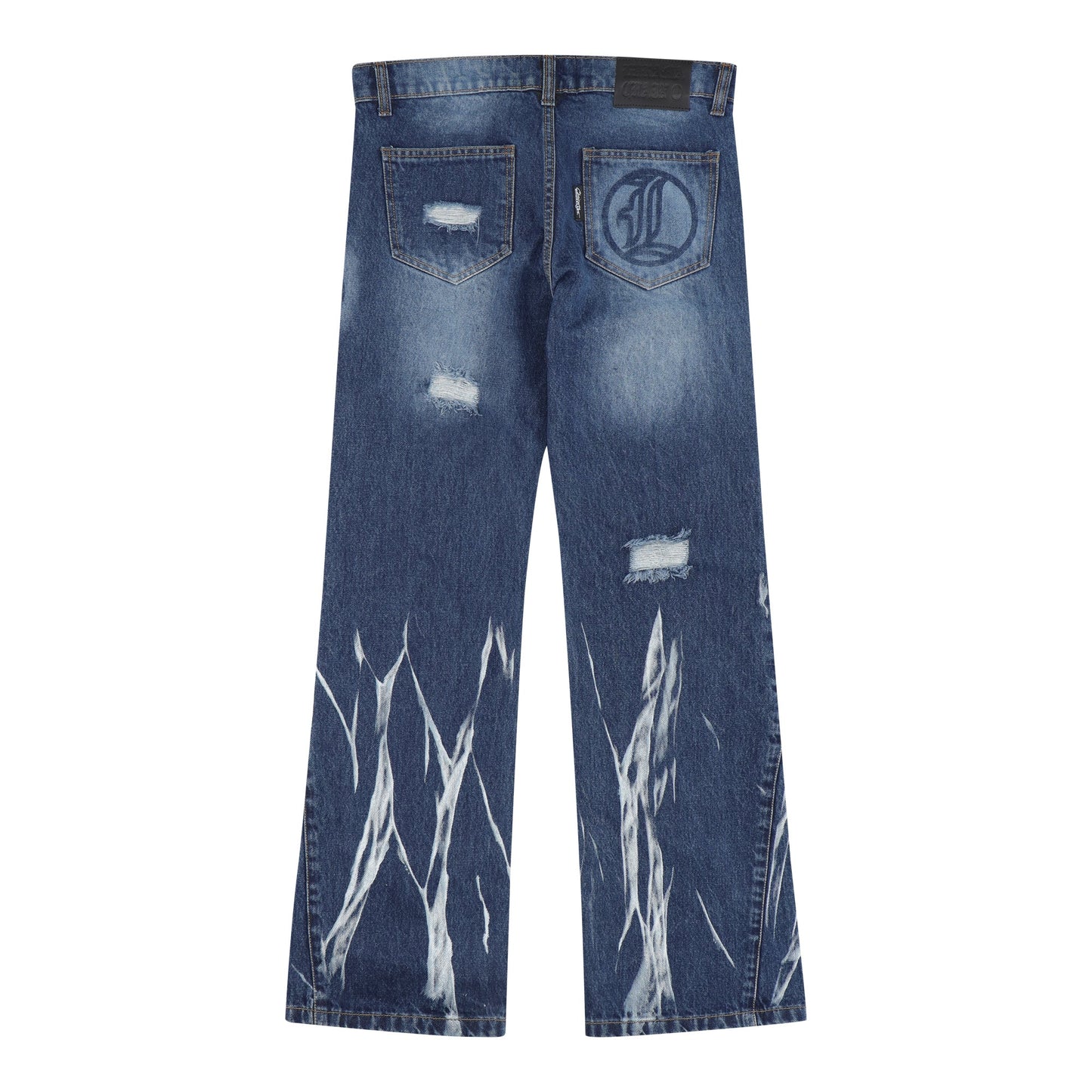 LUKAMACHAIN FLARE JEANS SERIES BLUE