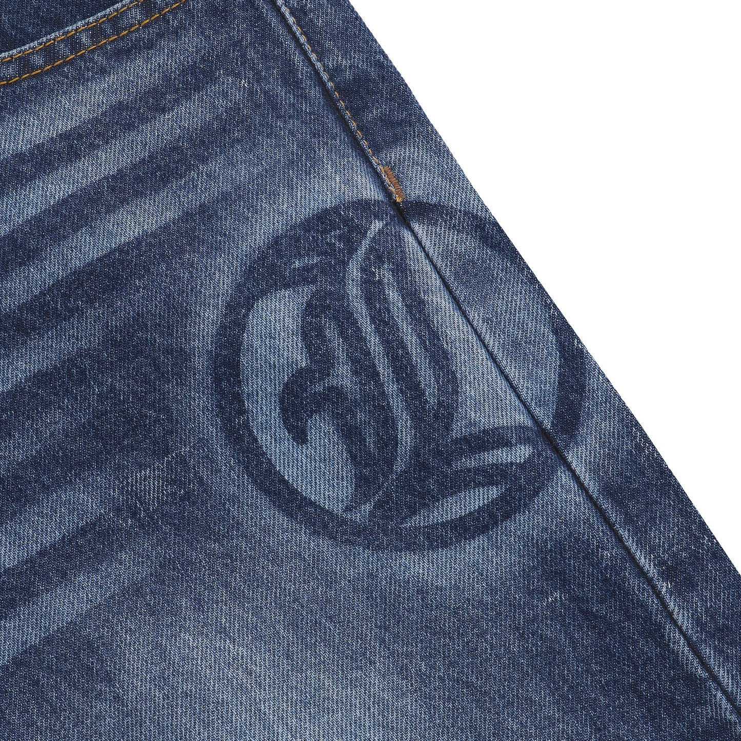 LUKAMACHAIN FLARE JEANS SERIES BLUE