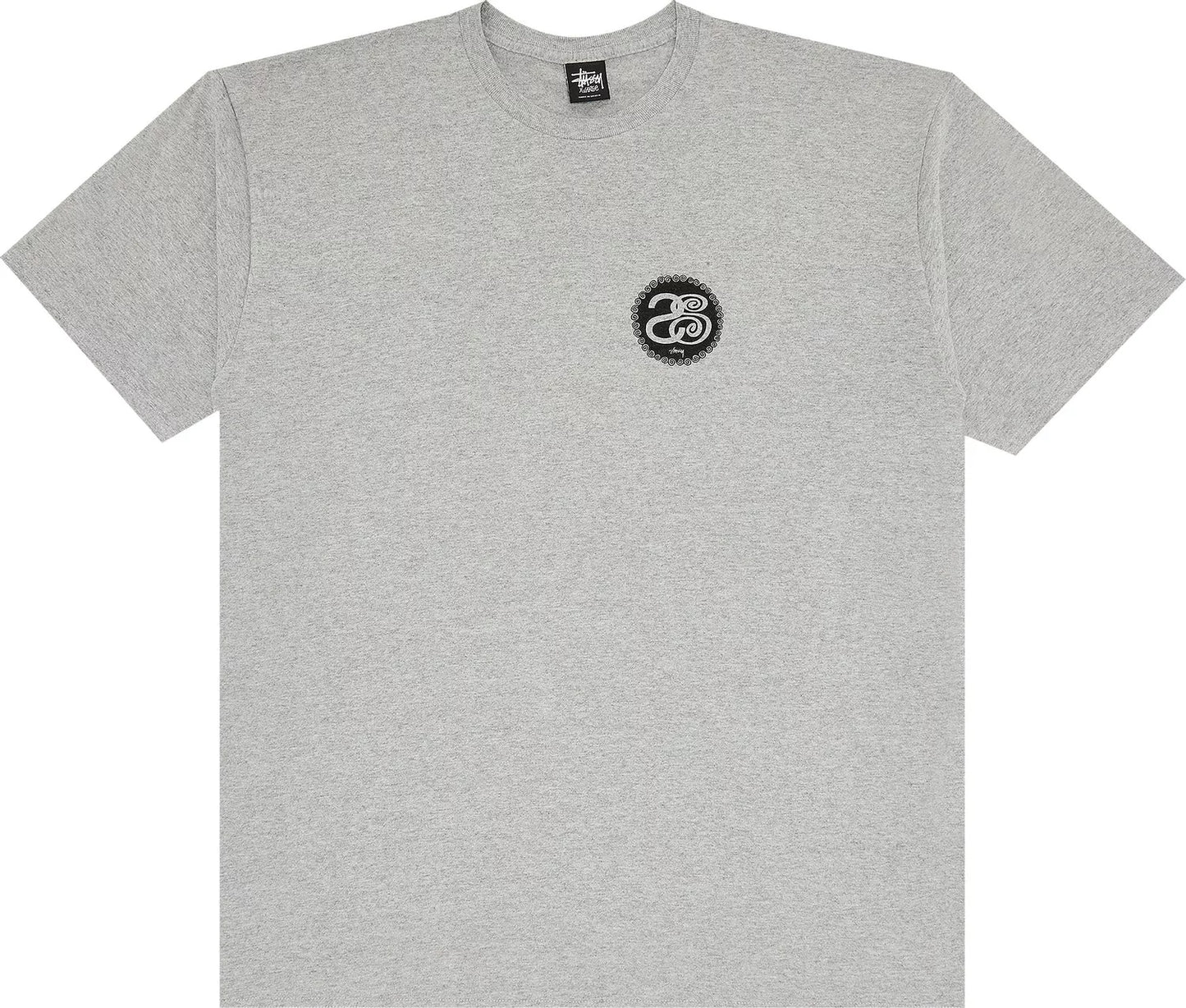 STUSSY IRIE ROOTS TEE HEATHER GREY