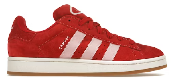 ADIDAS CAMPUS 00s BETTER SCARLET CLEAR PINK