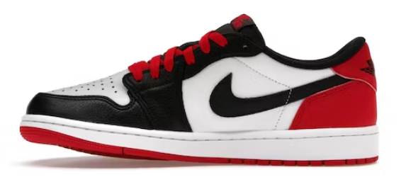 JORDAN 1 LOW BLACK TOE (2023)