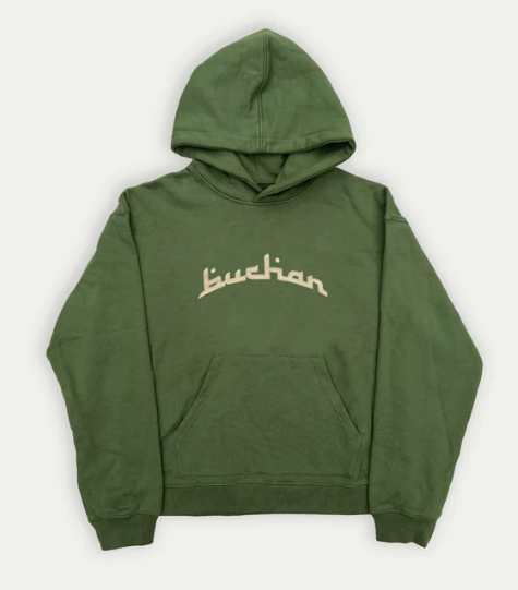 BUCHAN HOODIE GREEN