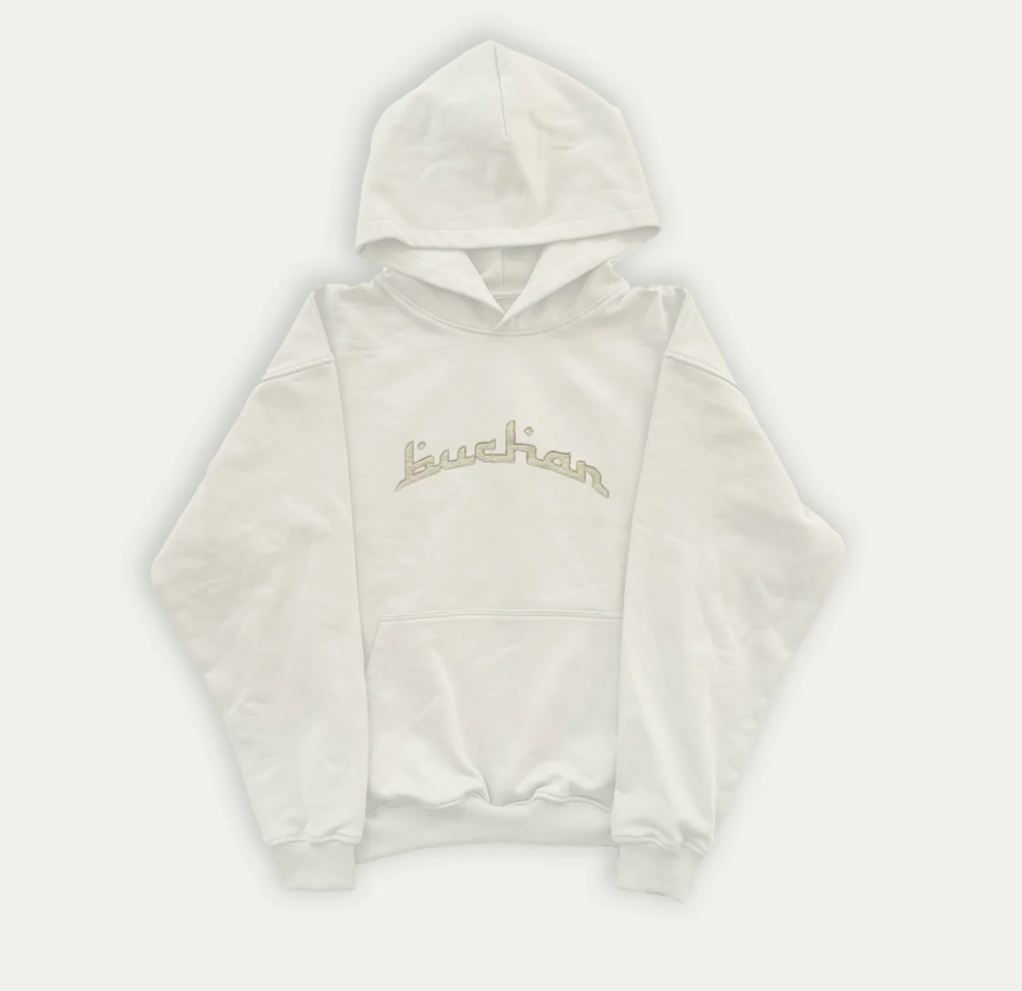 BUCHAN HOODIE OFF WHITE