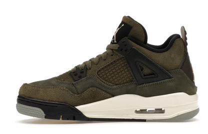 JORDAN 4 RETRO MEDIUM OLIVE (GS)