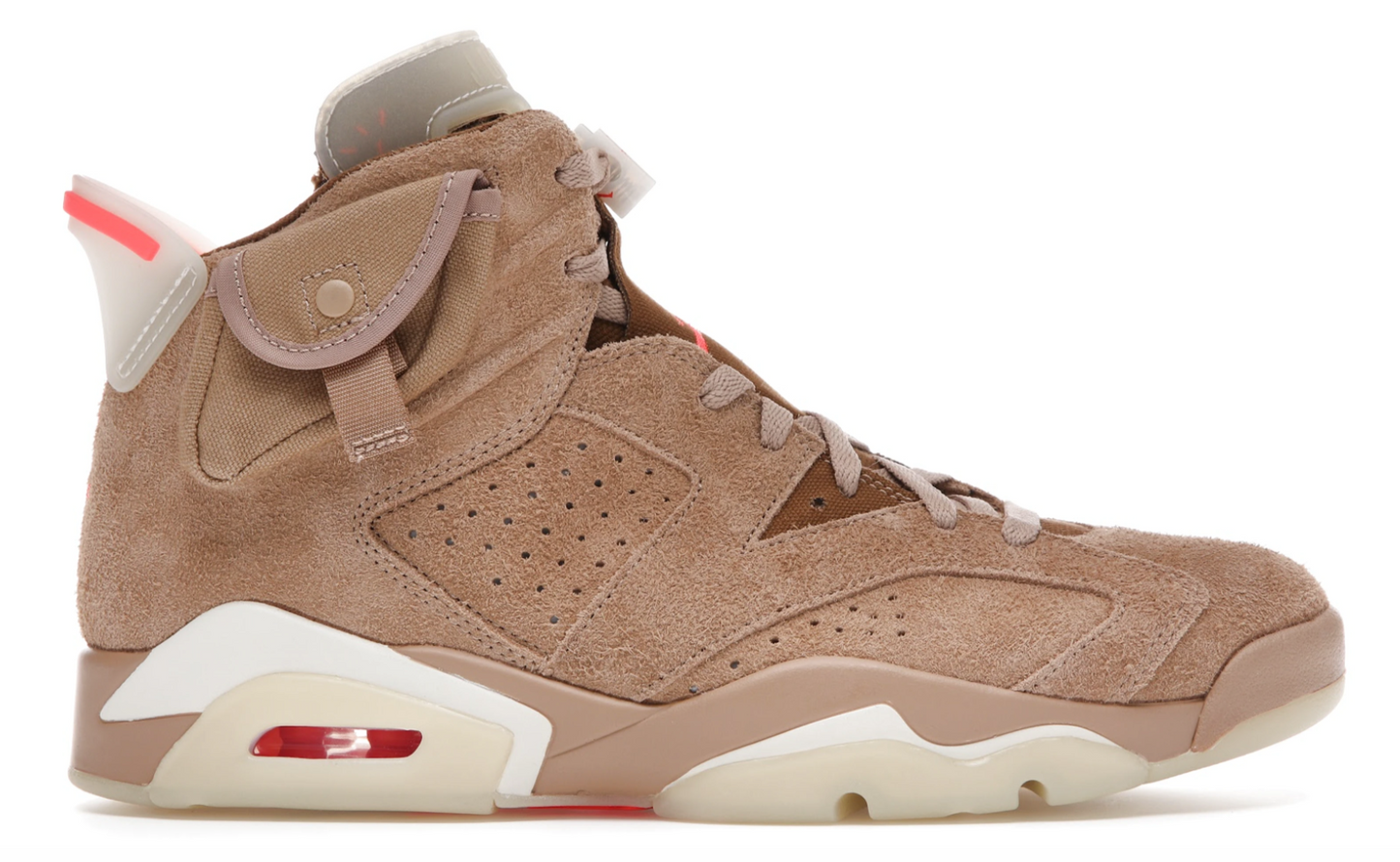 JORDAN 6 RETRO TRAVIS SCOTT BRITISH KHAKI