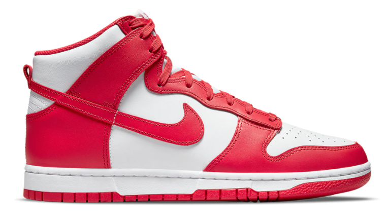 NIKE DUNK HIGH UNIVERSITY ROUGE