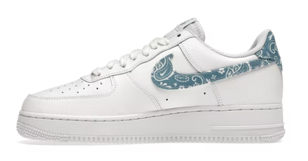 NIKE AIR FORCE 1 LOW BLEU PAISLEY (W)