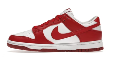 NIKE DUNK LOW NEXT NATURE BLANC GYM ROUGE (W)