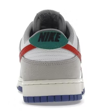 NIKE DUNK LOW LIGHT IRON ORE RED BLUE